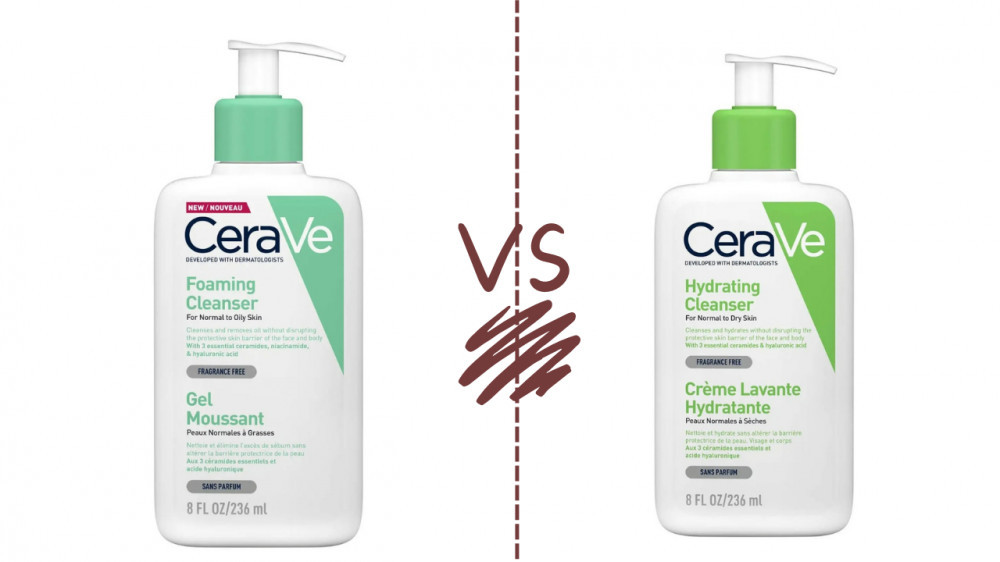 Cerave Foaming Facial Cleanser vs Hydrating Cleanser A Reddit
