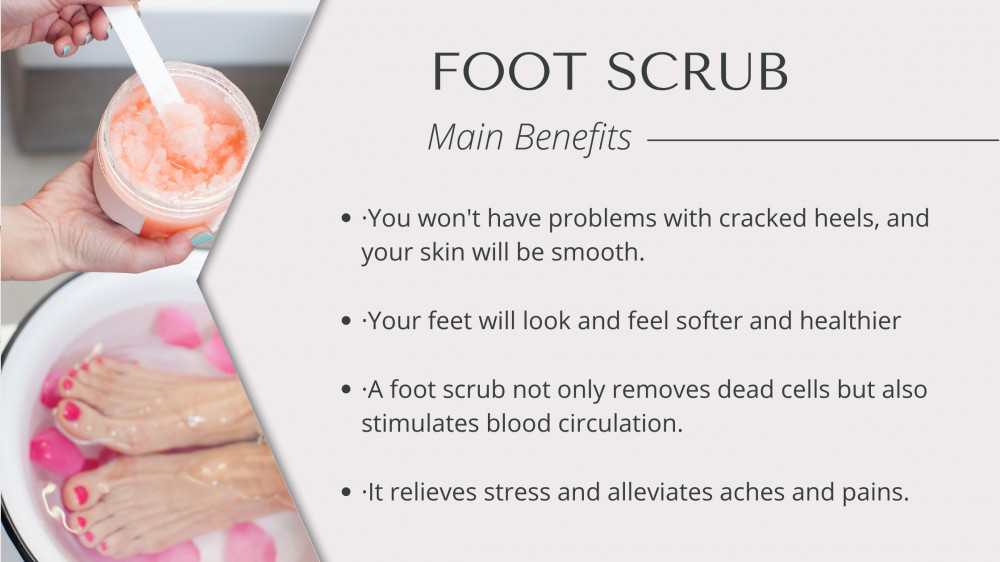 What are the benefits of foot scrub?  Skincare Solution