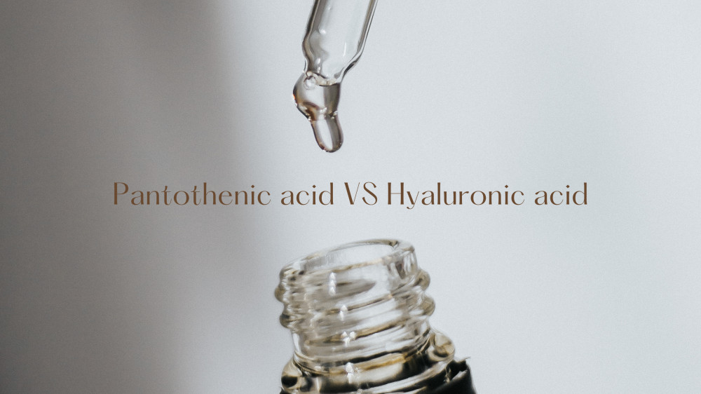 Pantothenic acid vs Hyaluronic acid  Skincare Solution